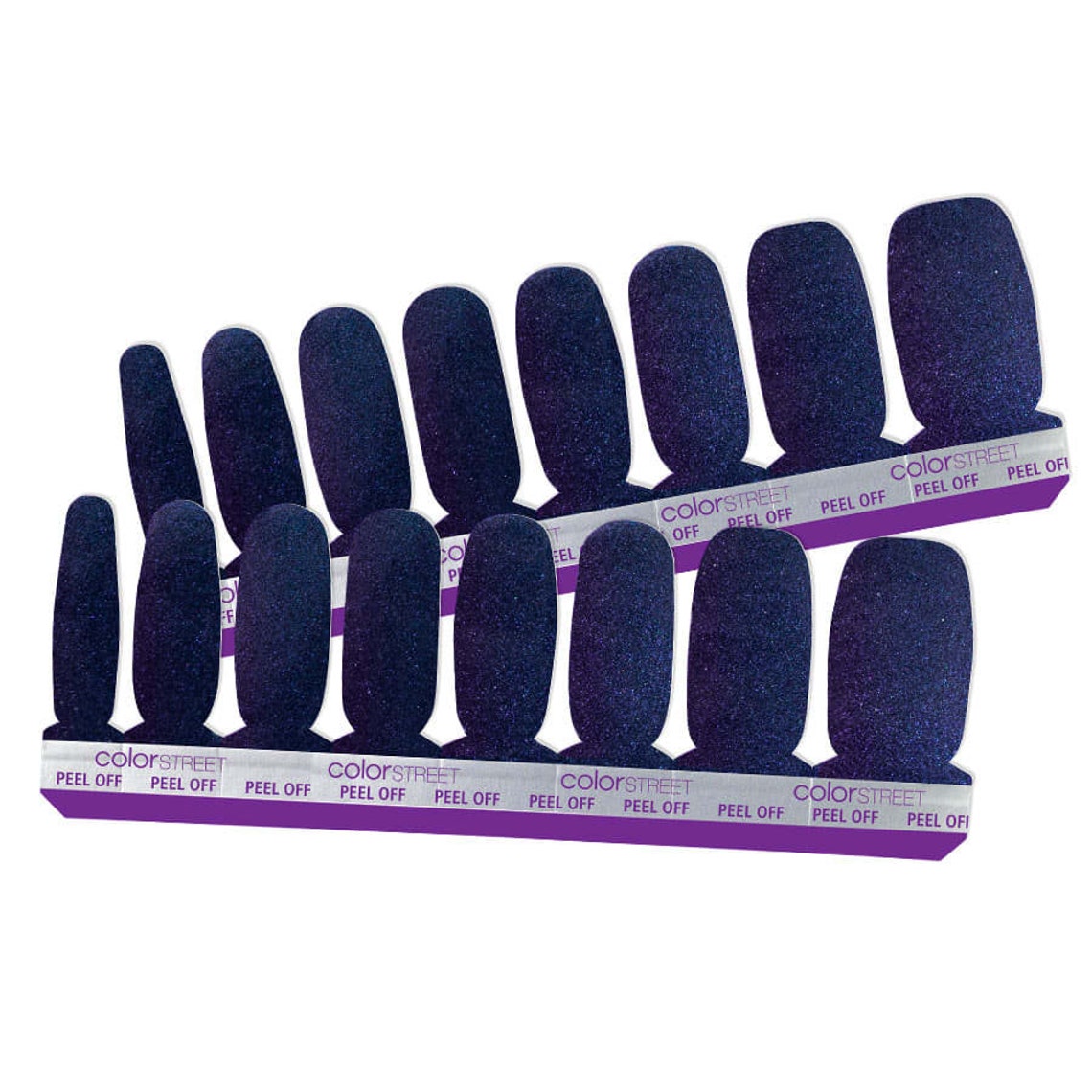 Color Street Nail Polish Strips Blue in Peru Chill Out Etsy