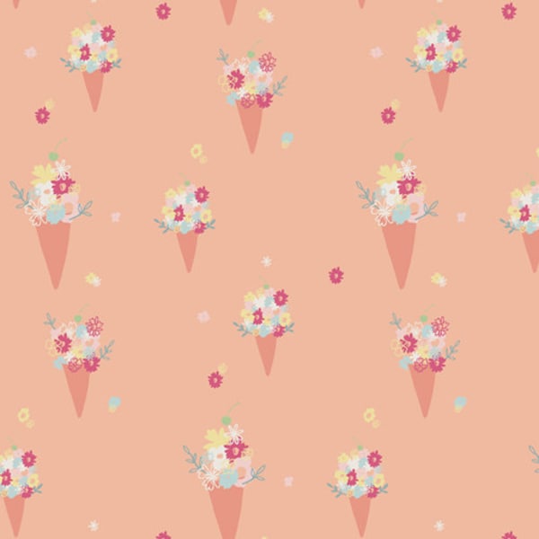 Blooming Ice Cream Spring Fabric from Daydream, by Art Gallery Fabrics, DDR-25447,  100% cotton, ready to ship!