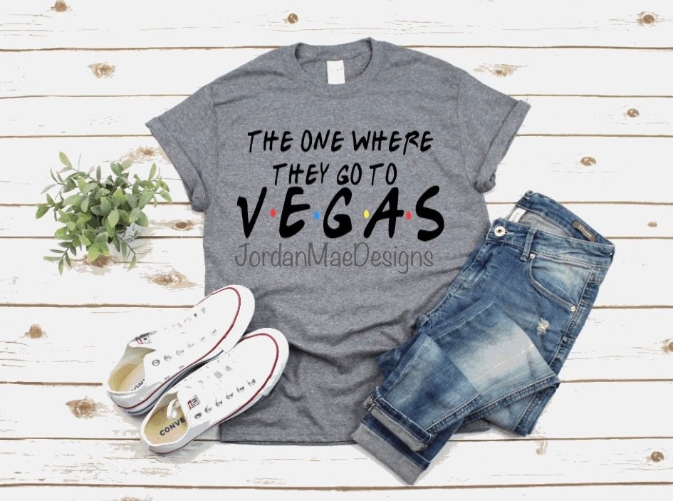 The One Where They Go To Vegas Tshirt | Family Vacation Tshirt | Girl…