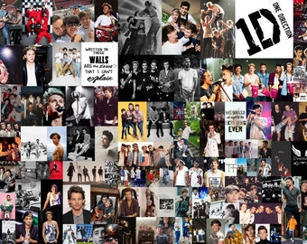 1d Collage Etsy See more ideas about wall collage, picture collage wall, art collage wall.