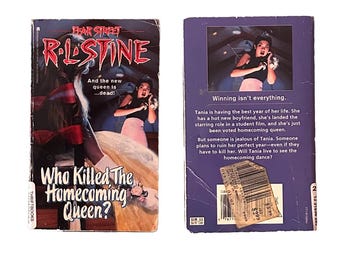 R.L. Stine Fear Street: Who Killed the Homecoming Queen?