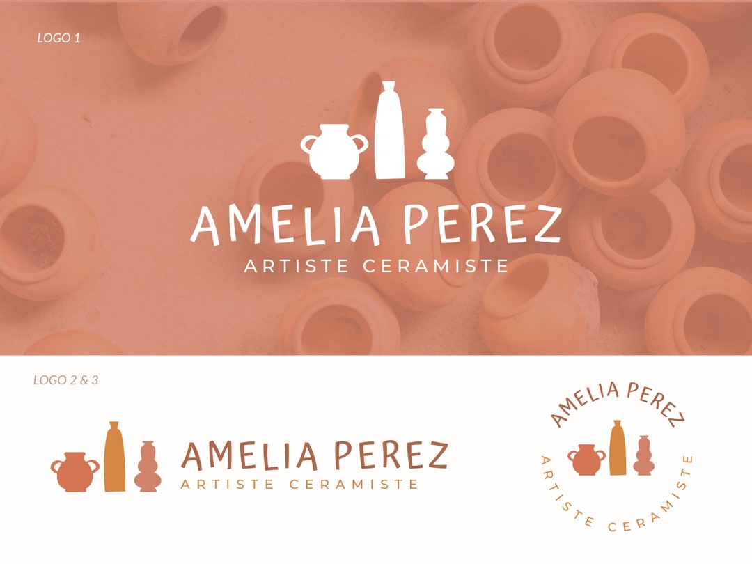 Customizable Logo and Brand Kit, Custom Communication Set With ...