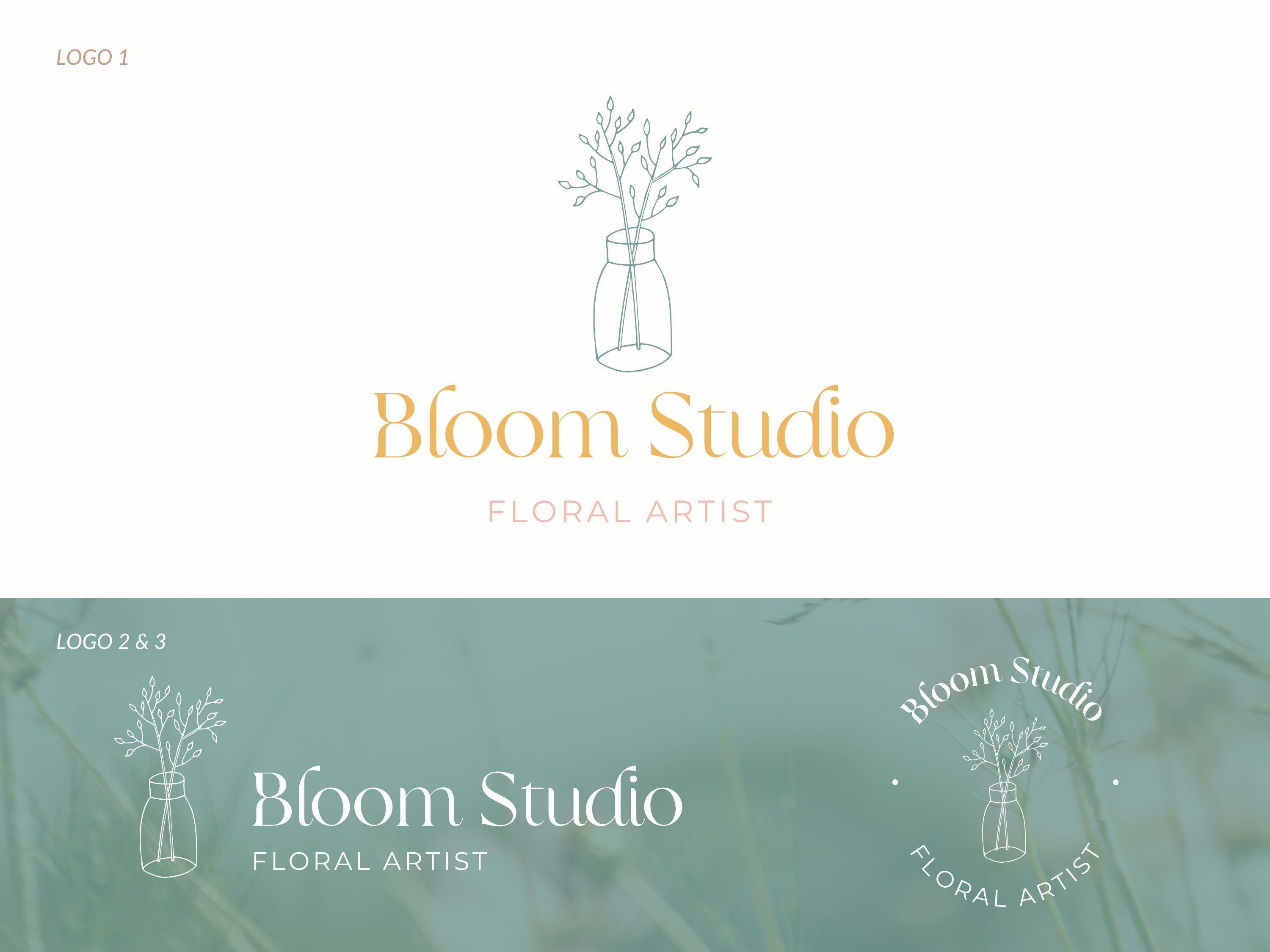 Customizable Logo and Brand Kit, Custom Communication Set With ...