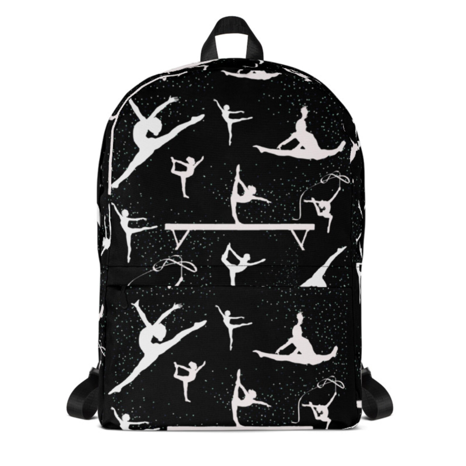 Gymnastics Stars Backpack Gymnastics School Bag Gymnastics Etsy