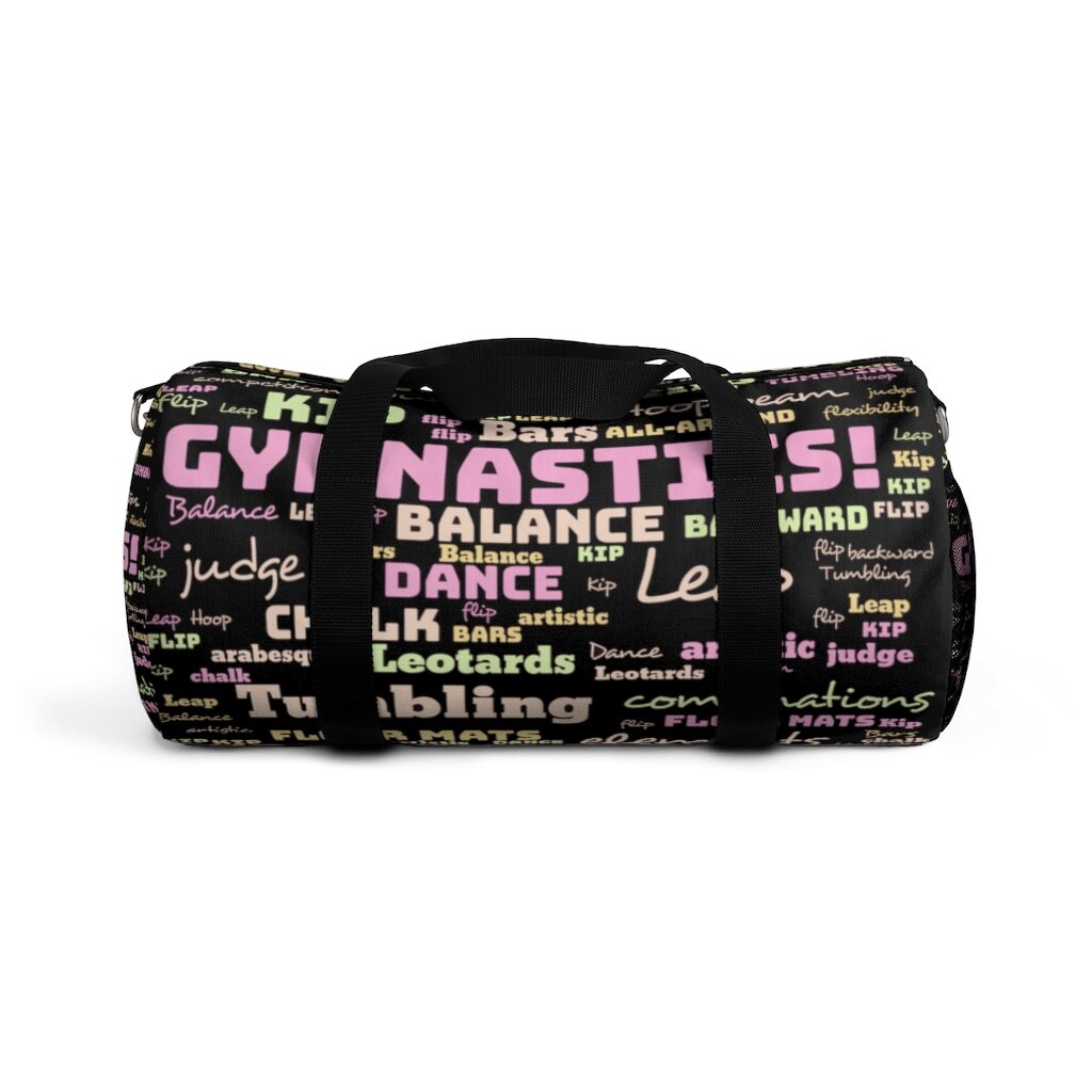 Gymnastics Duffel Bag Gymnastics Bag Dancer Bag Sport Bag Etsy Ireland