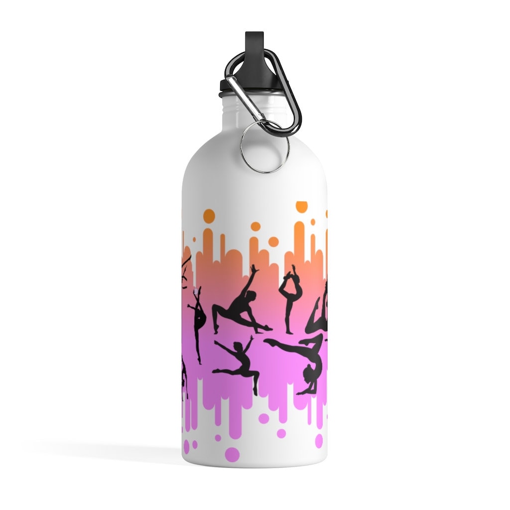 Gymnastics water bottle Gymnastics bottle Steel water Etsy