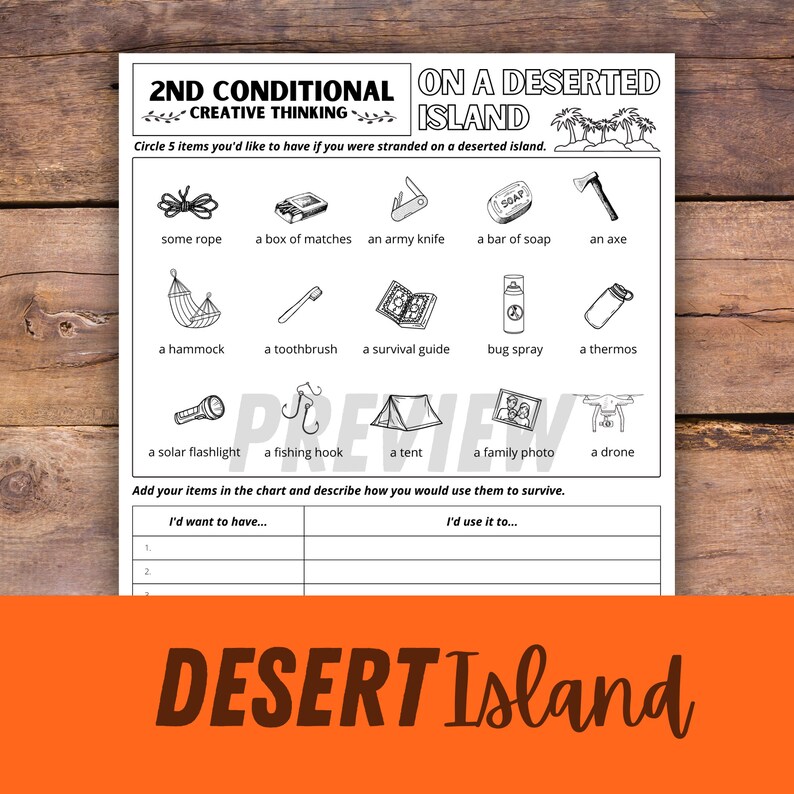 Second Conditional ESL Grammar Activity Pack: Hypotheticals, Chain ...