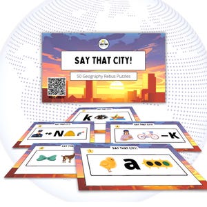 Géographie des villes du monde, puzzles d'images Rebus, casse-têtes pour jeux en classe, feuilles de travail imprimables et diaporama de présentation | PORTE, ESL