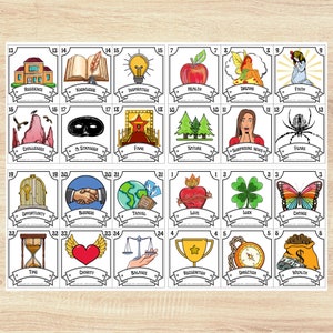 Cartas de tarot para imprimir, cartas de adivinación para juegos de conversación en inglés como segundo idioma, actividades de tiempos verbales, actividades de Halloween, actividades para romper el hielo, conversación