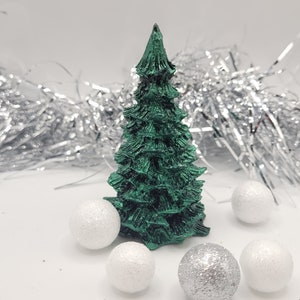 Christmas Tree Christmas Coal Ornament - Made with Forest of Dean Coal - Handmade