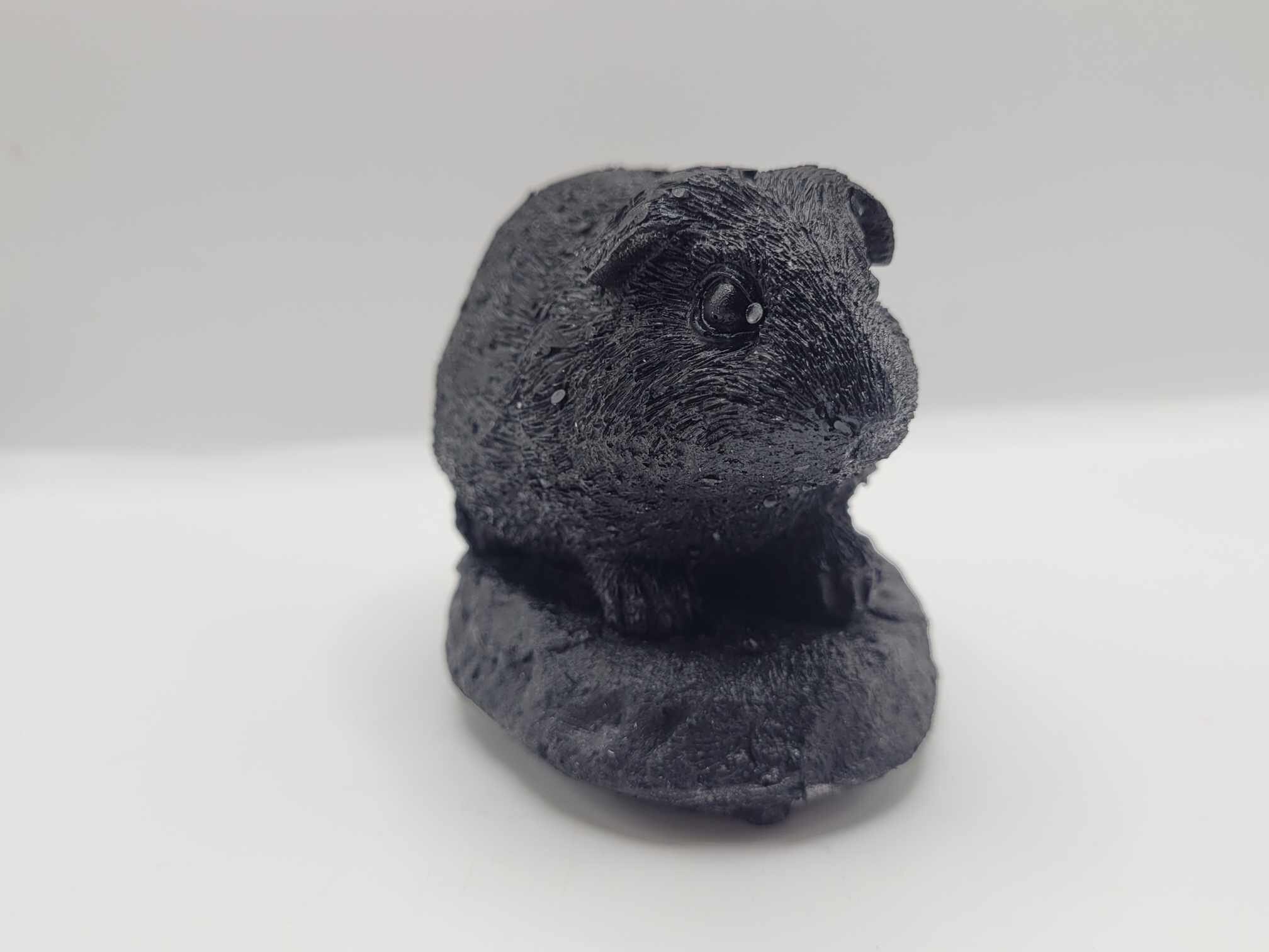 Guinea Pig Coal Ornament - Made With Forest of Dean Coal - Handmade - Etsy