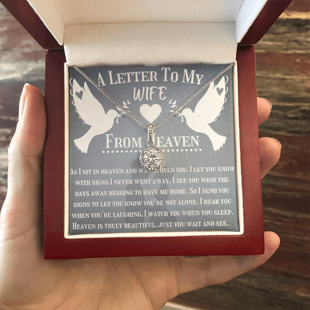 A Letter To My Wife From Heaven Loss Of Husband Gift - Etsy
