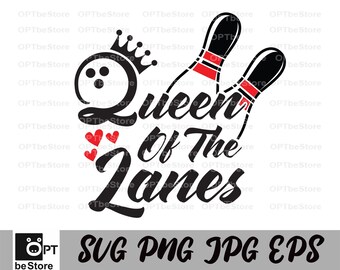 Download Bowling Queen Svg Etsy