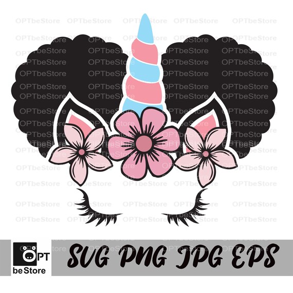 Free Free Unicorn Afro Svg 245 SVG PNG EPS DXF File