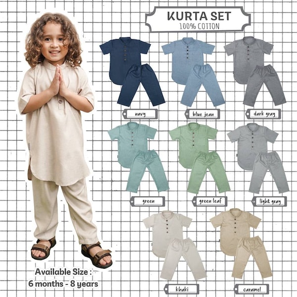Beautiful medina cotton fabric pattern Kurta pajama set,
