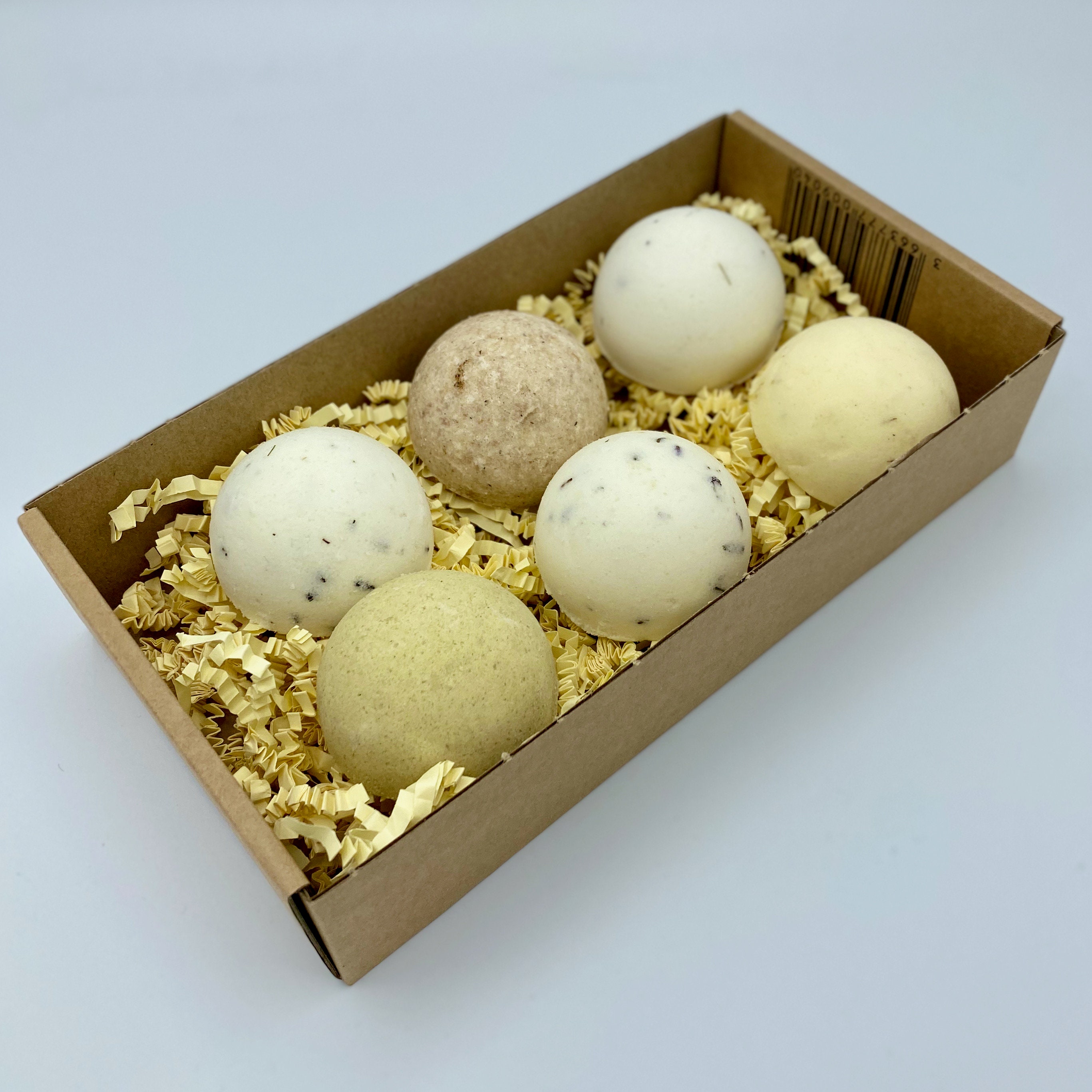 Set of 6 bath bombs all natural handmade eco product ZERO Etsy