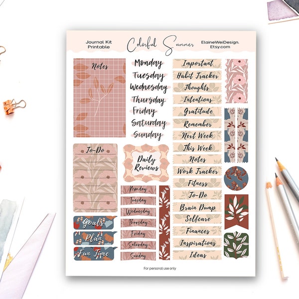 Monthly Headers - Etsy