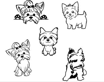 Download Yorkie Svg Etsy