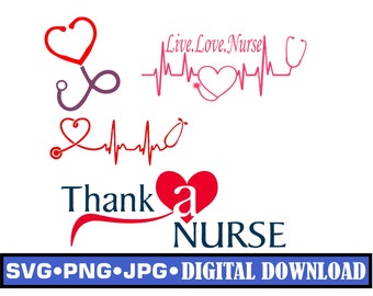 Free Free 189 Live Love Nurse Svg SVG PNG EPS DXF File