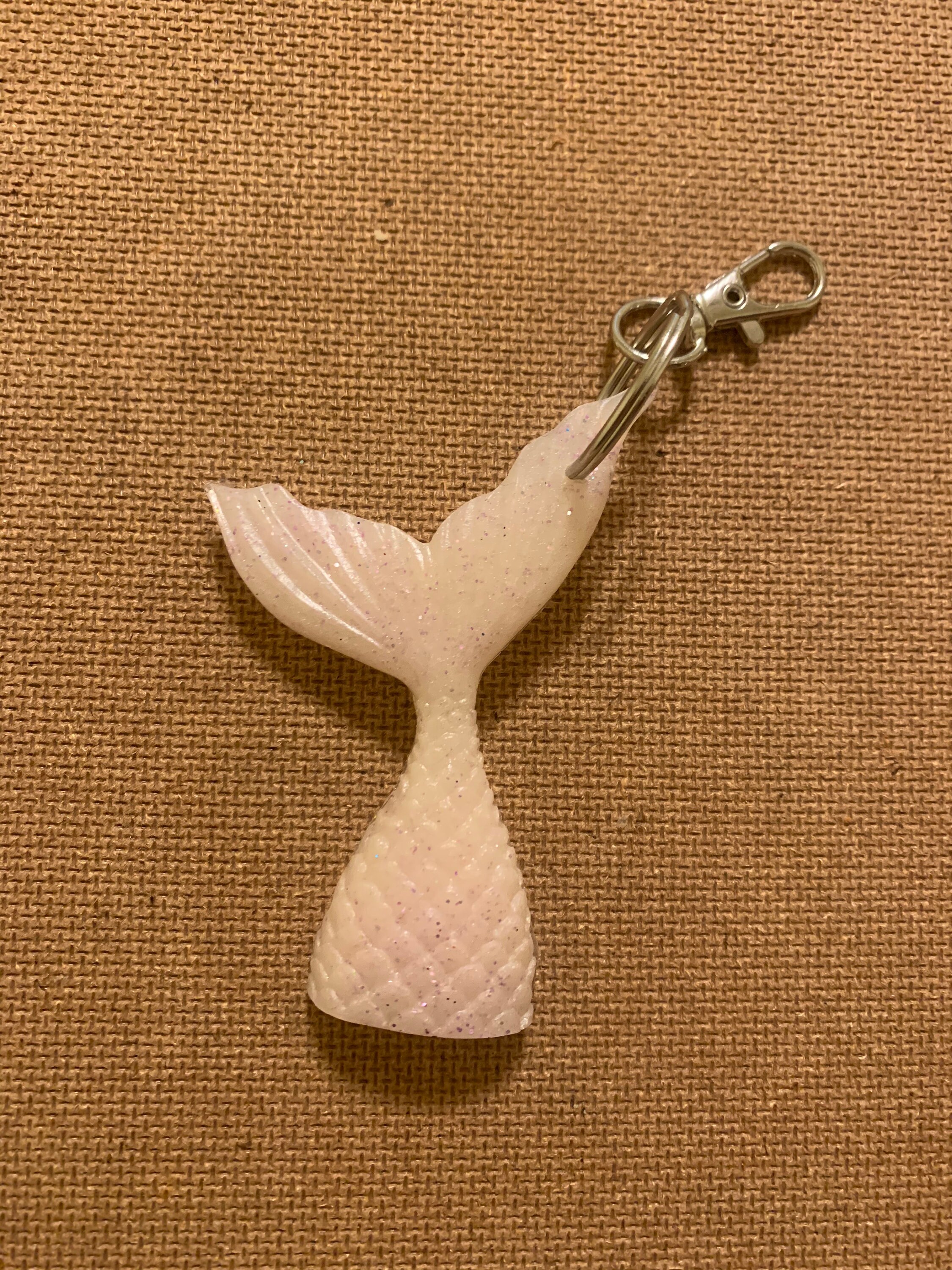 Mermaid Tail Keychain Etsy