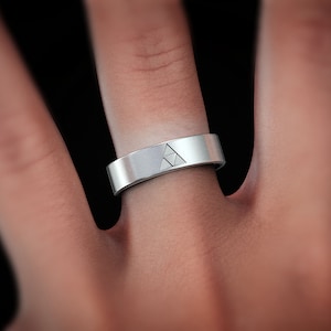 The Legend of Zelda triforce,  Ocarina of time ring , Zelda Jewellery, The Legend of Zelda gifts, 3D designed jewellery , Silver Zelda rings