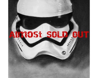 Black and white | Limited Edition prints | Star War poster | 11.7 x 16.5 inches