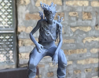 Female Stalker Infected, The Last of Us - 3D Resin Printed Statue