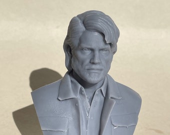 Joel Miller, The Last of Us 2 - Busto in resina 3D stampato