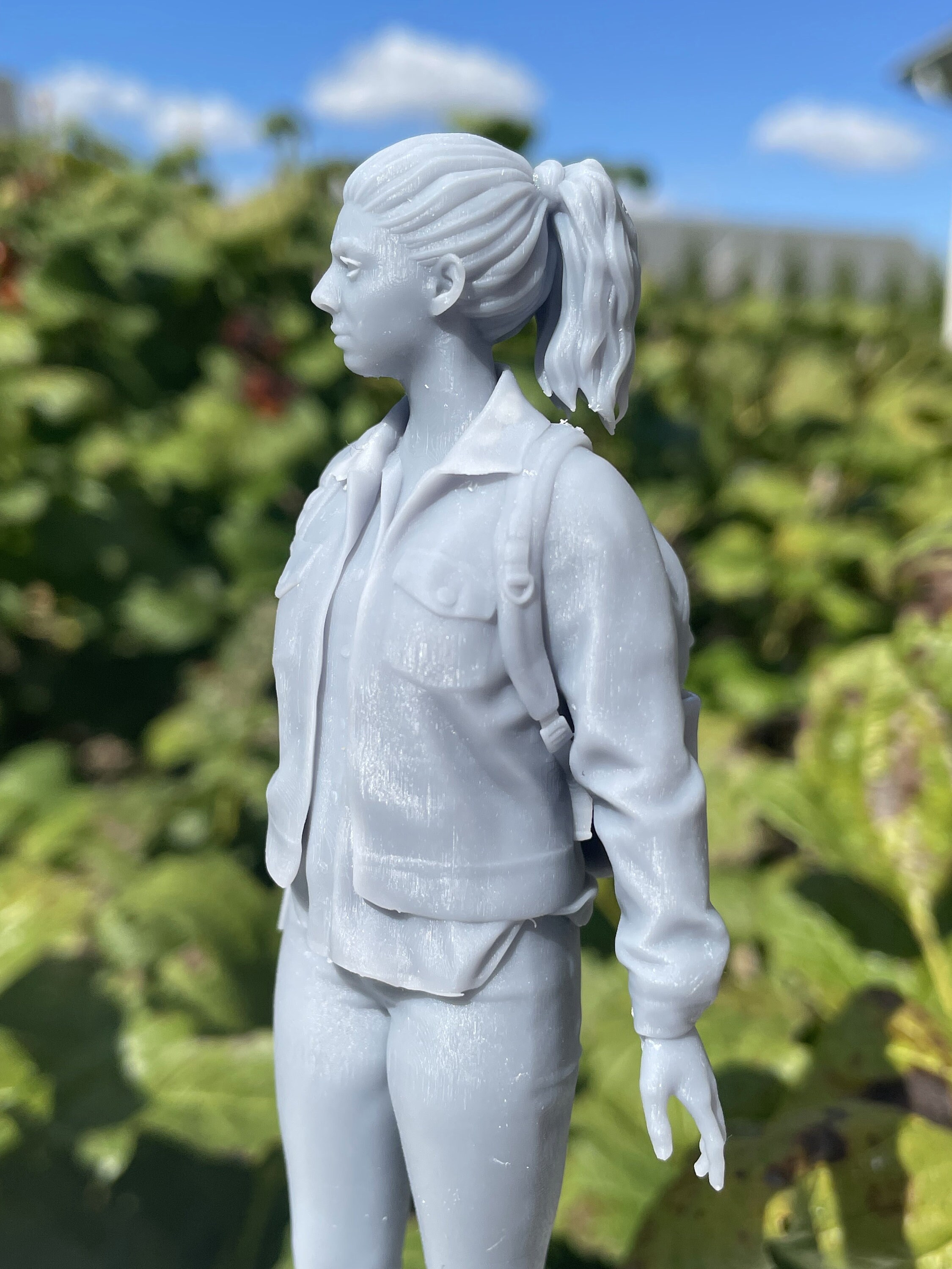 Ellie Seattle Figurine the Last of Us 2 3D Resin Printed 