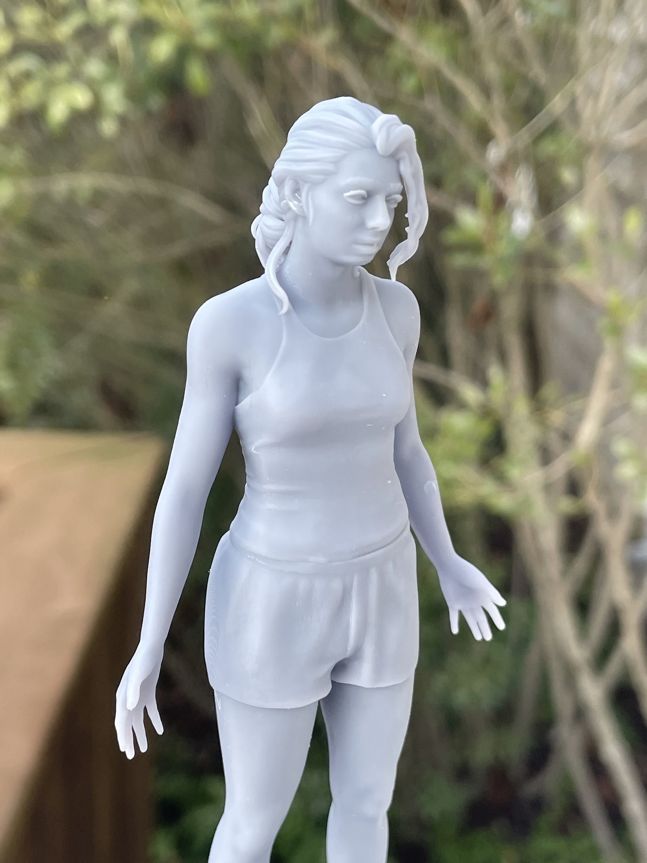 Farm Ellie & Dina the Last of Us 2 3D Resin Printed Statues 