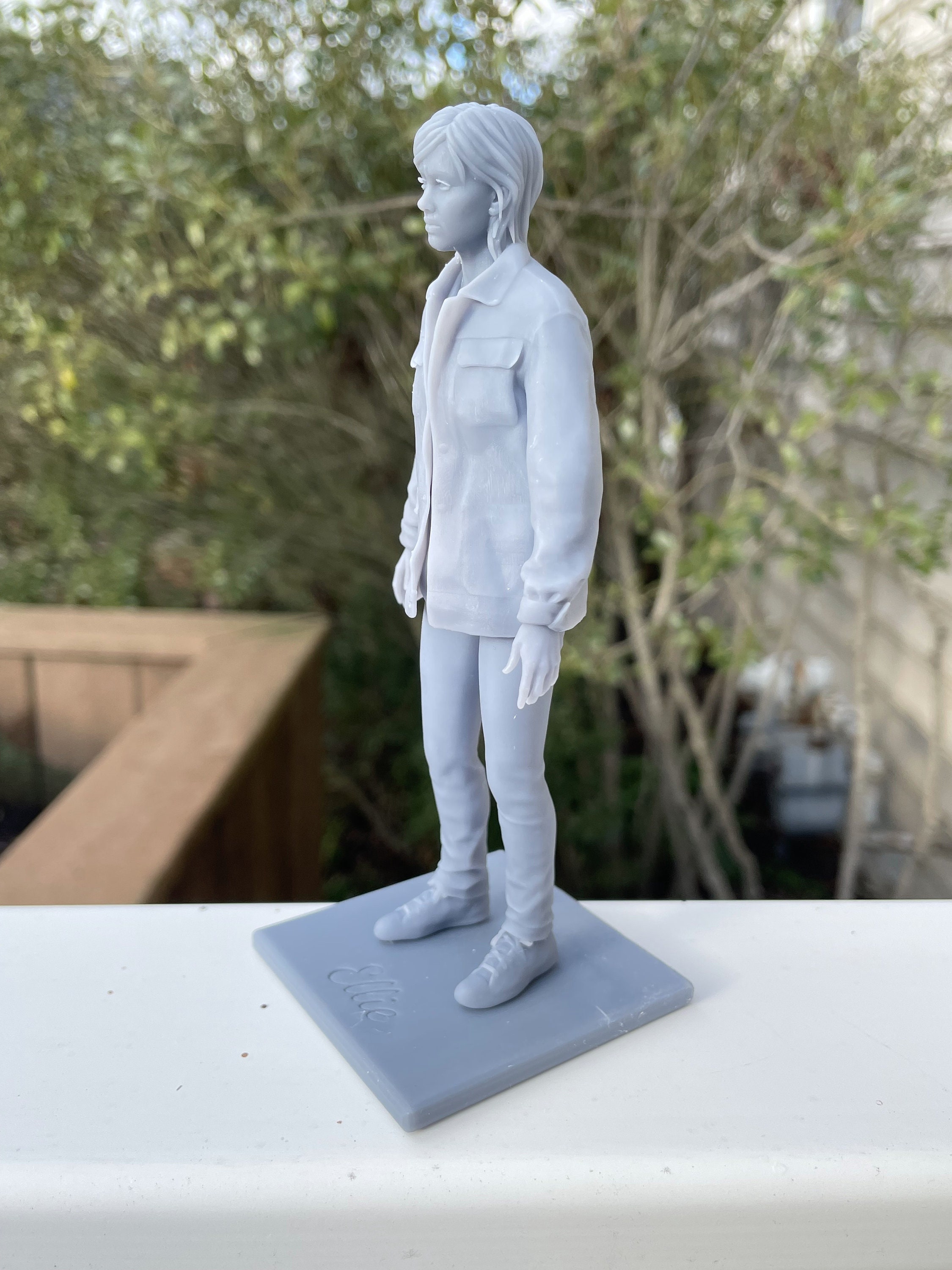 Ellie Seattle Figurine the Last of Us 2 3D Resin Printed 