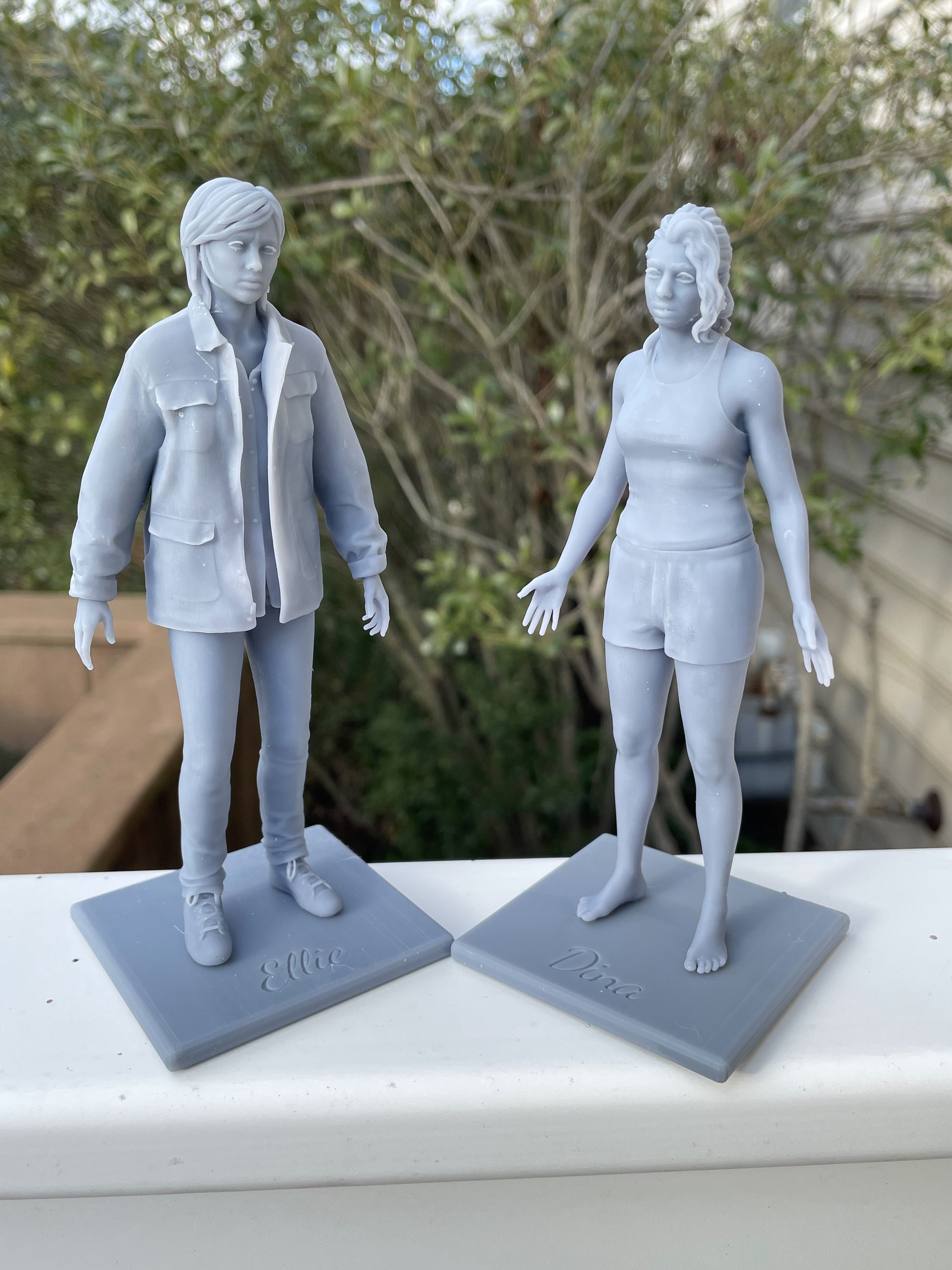 3D Printed Miniatures: Ellie Resin Model, Collectibles & Statues