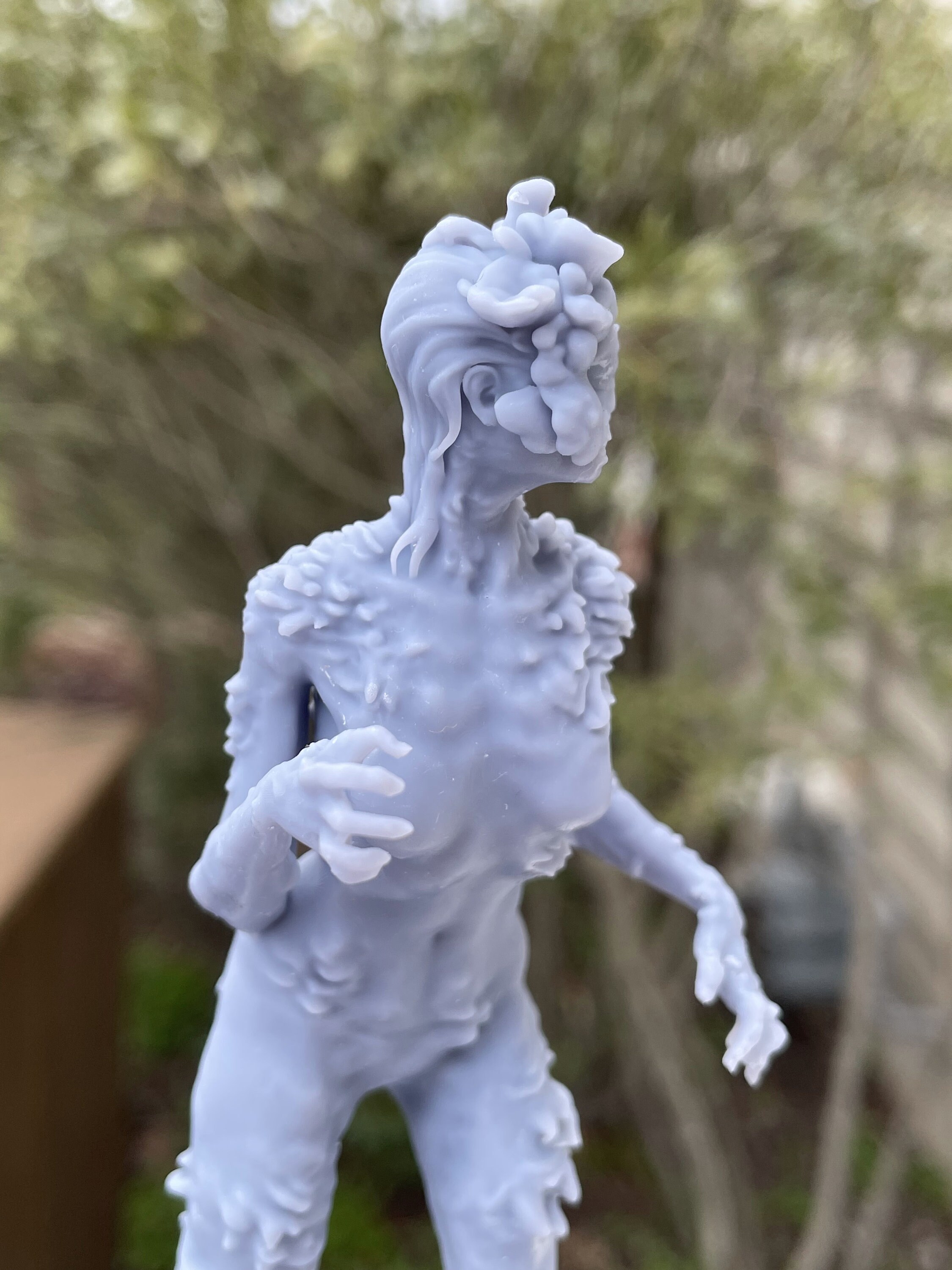 Clicker Infected Male and Female the Last of Us 2 3D Resin 