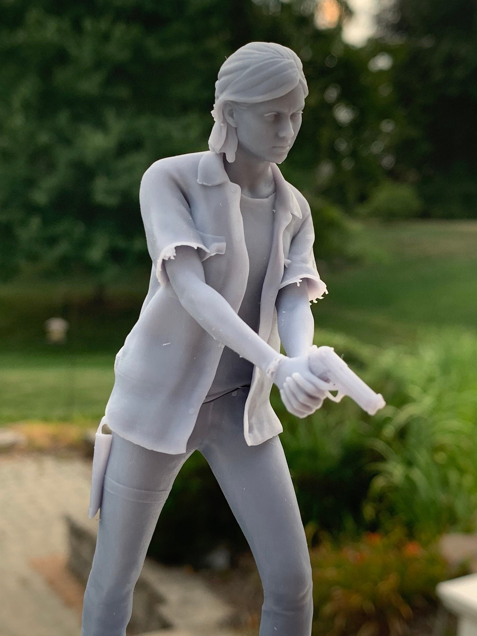 Last of Us Ellie 3D Model Print File Last of Us Ellie Play