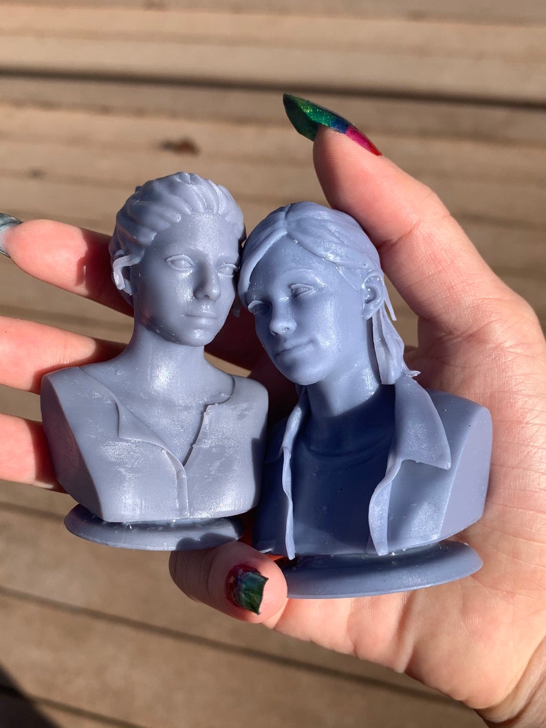 Dina the Last of Us 2 3D Resin Printed Bust Figurine - Etsy
