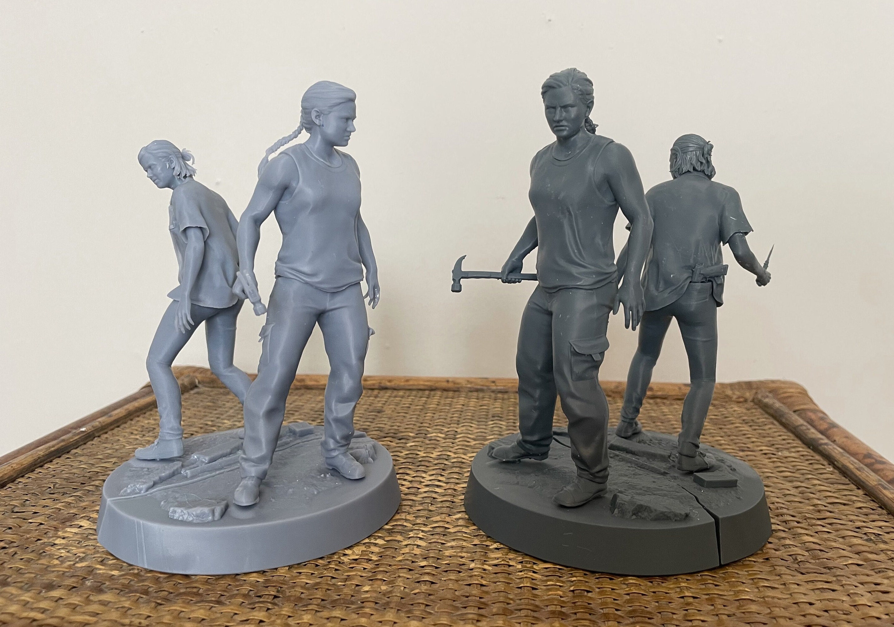 Ellie and Abby Dual Figurine, Small Version (1/12th) - the