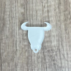 Bulls Head Keychain Blank - Sublimation Acrylic Blank - Sublimation - Acrylic - Blank - Bulls Head - Western Keychain