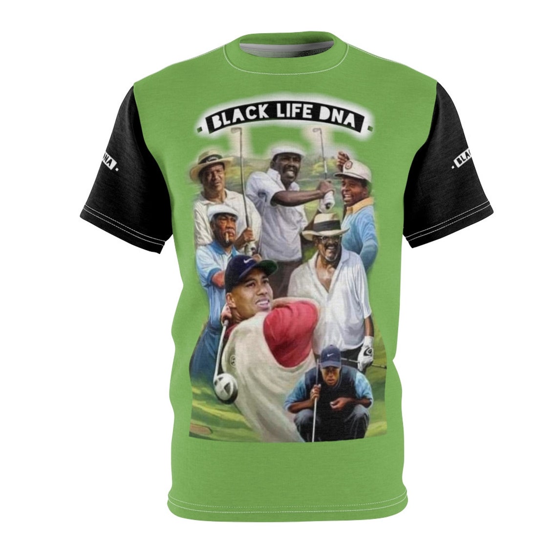The BLACK GOLFER Special Tee Etsy