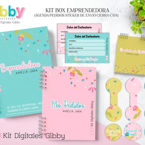 FILE Super kit box entrepreneurial agenda / a5, editable