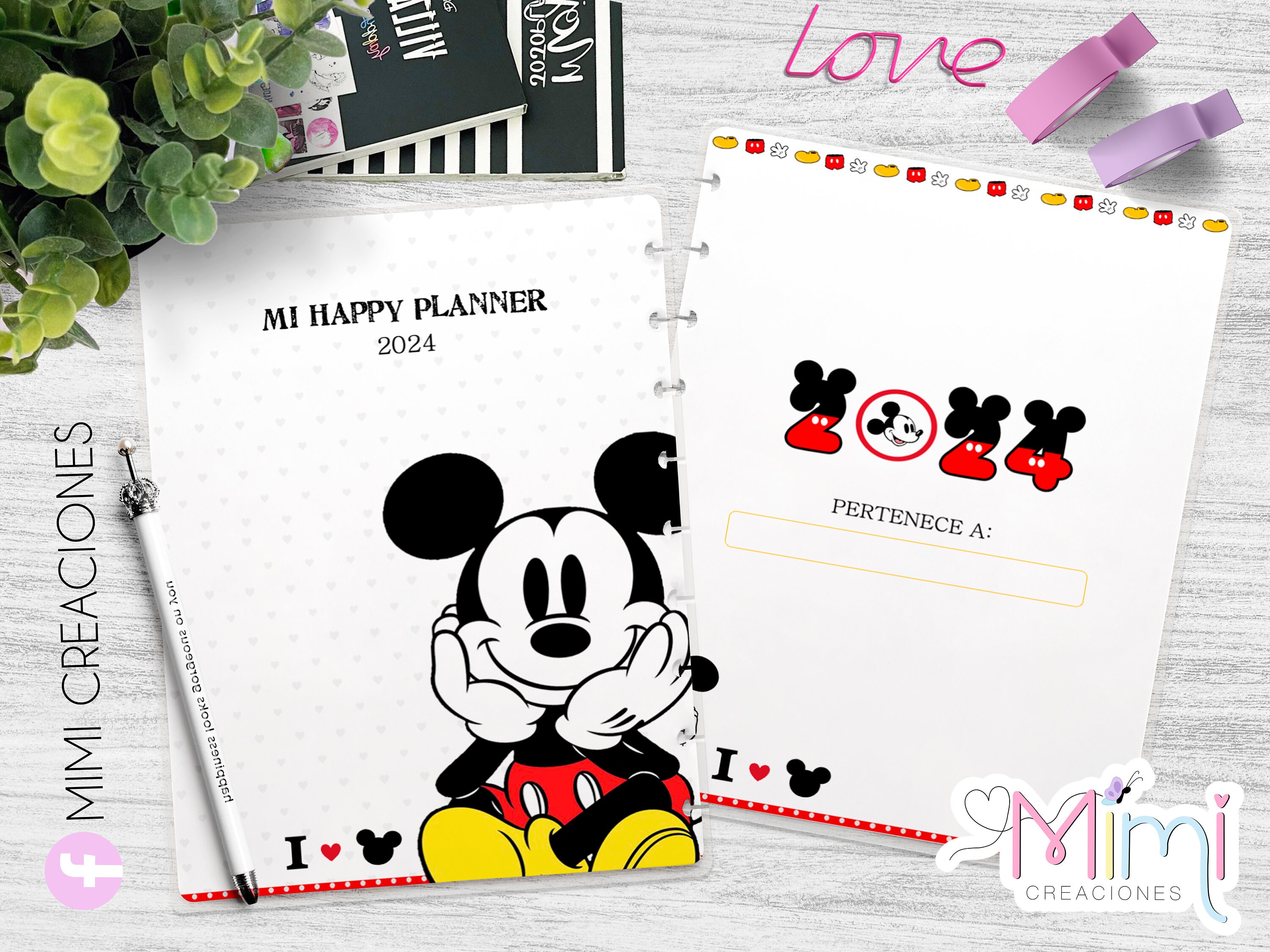 Disneyworld Digital Planner Stickers Bundle Happiest Snacks