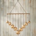 Gold bell wind chime from India 