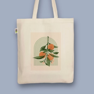 Sustainable jute bag “Oranges”