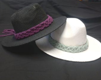 Macrame Hat Bands 100% cotton