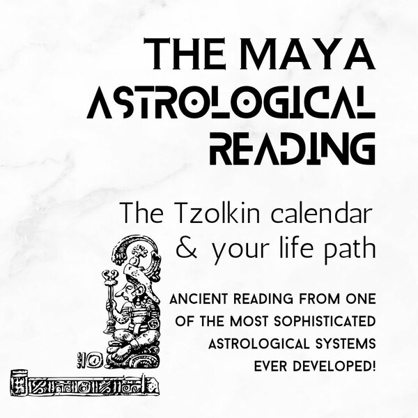 Aztec Zodiac Chart - Etsy