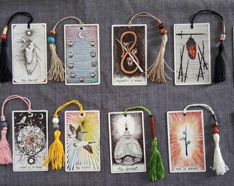 Handmade Tarot Bookmark Reading