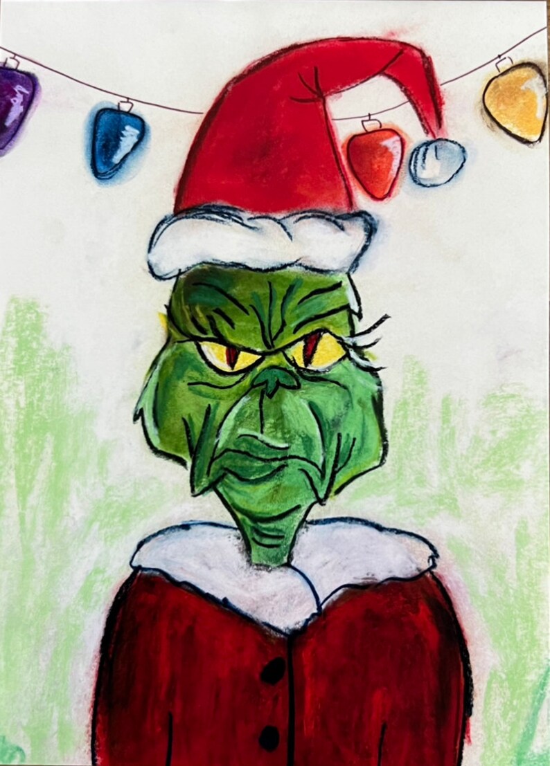 Grinchmas Christmas Grinch Wall Art Art Prints Who Stole Etsy