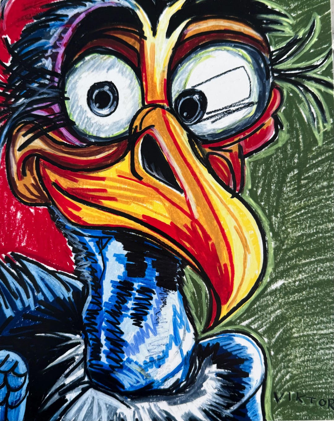 Vulture Art Print | Bird Wall Art | Modern Boho Artwork | Animal Poster ...
