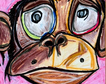MONKEY MARK スペース・パラシュート グラフィックアート A1サイズ Amazon.com: Studio B Monkey Mushroom - Non-Flocked Blacklight
