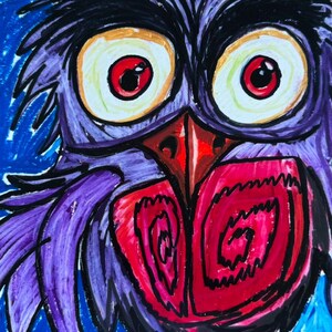 OWL - Animal Pop Art Prints, ANIMAL Canvas Print, Colorful Poster, Owl Wall Art Painting, Colorful  decoration, Farmhouse design, Owl decor