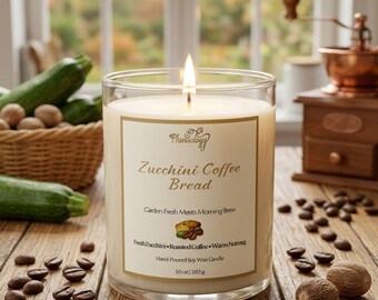 Zucchini Coffee Bread Soy Candle